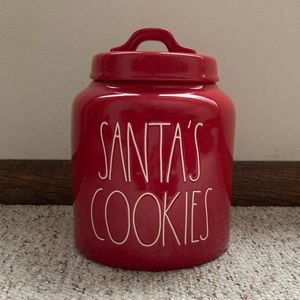 Rae Dunn Santa’s Cookies Canister 🍪 ❤️